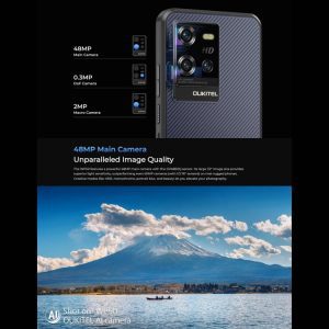 Oukitel WP50 5G chống nước chống va đập, 4GB+256GB, 6500mAh, 6.6 inch Android 14.0 MediaTek Dimensity 6100+ Octa-core, NFC, OTG 33 Oukitel WP50 20