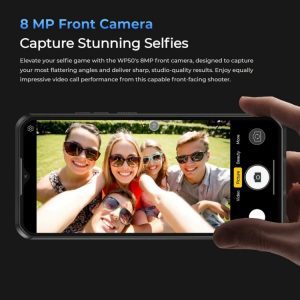 Oukitel WP50 5G chống nước chống va đập, 4GB+256GB, 6500mAh, 6.6 inch Android 14.0 MediaTek Dimensity 6100+ Octa-core, NFC, OTG 31 Oukitel WP50 22