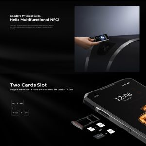 Điện thoại DOOGEE Blade GT 5G, 12GB+256GB (thêm 20GB Ram ảo), 5500mAh 6.72 inch Android 14 Dimensity 7050 Octa Core, OTG, NFC, Hiệu ứng đèn LED 46 DOOGEE Blade GT 12