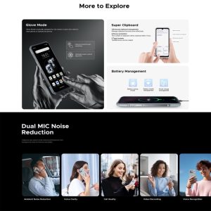 Điện thoại DOOGEE Blade GT 5G, 12GB+256GB (thêm 20GB Ram ảo), 5500mAh 6.72 inch Android 14 Dimensity 7050 Octa Core, OTG, NFC, Hiệu ứng đèn LED 48 DOOGEE Blade GT 14