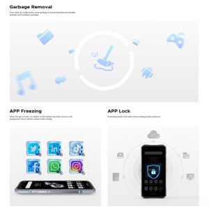 Điện thoại DOOGEE Blade GT 5G, 12GB+256GB (thêm 20GB Ram ảo), 5500mAh 6.72 inch Android 14 Dimensity 7050 Octa Core, OTG, NFC, Hiệu ứng đèn LED 49 DOOGEE Blade GT 15