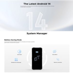 Điện thoại DOOGEE Blade GT 5G, 12GB+256GB (thêm 20GB Ram ảo), 5500mAh 6.72 inch Android 14 Dimensity 7050 Octa Core, OTG, NFC, Hiệu ứng đèn LED 51 DOOGEE Blade GT 17