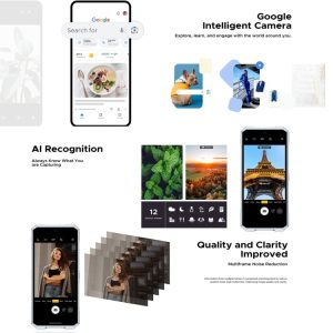Điện thoại DOOGEE Blade GT 5G, 12GB+256GB (thêm 20GB Ram ảo), 5500mAh 6.72 inch Android 14 Dimensity 7050 Octa Core, OTG, NFC, Hiệu ứng đèn LED 54 DOOGEE Blade GT 20