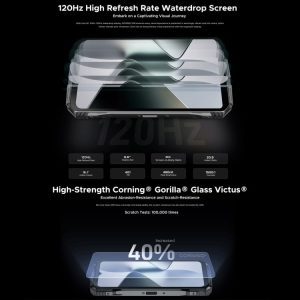 Điện thoại DOOGEE S118 chắc chắn, 12GB+512GB,10800mAh, 6.58 inch Android 14 MediaTek Helio G99 Octa Core, Mạng: 4G, OTG, NFC 29 DOOGEE S118 21