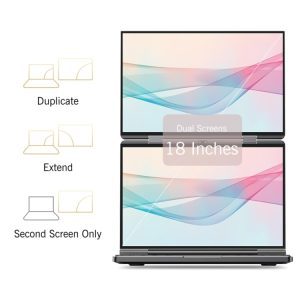 Laptop GPD DUO 13.3 inch Màn hình kép OLED Aurora Windows 11 Home, 2 màn hình 27 GPD DUO 13.3 inch 9