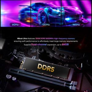 Laptop N-ONE Nbook Ultra 32GB+1TB, 16 inch Windows 11 Pro AMD Ryzen R7 8845HS Octa Core 41 N ONE Nbook Ultra 13