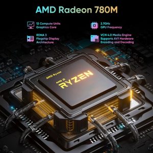 Laptop N-ONE Nbook Ultra 32GB+1TB, 16 inch Windows 11 Pro AMD Ryzen R7 8845HS Octa Core 36 N ONE Nbook Ultra 18