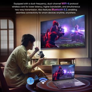 Laptop N-ONE Nbook Ultra 32GB+1TB, 16 inch Windows 11 Pro AMD Ryzen R7 8845HS Octa Core 48 N ONE Nbook Ultra 6