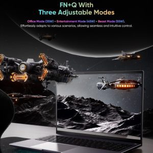 Laptop N-ONE Nbook Ultra 32GB+1TB, 16 inch Windows 11 Pro AMD Ryzen R7 8845HS Octa Core 46 N ONE Nbook Ultra 8