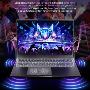 Laptop N-ONE Nbook Ultra 32GB+1TB, 16 inch Windows 11 Pro AMD Ryzen R7 8845HS Octa Core 45 N ONE Nbook Ultra 9