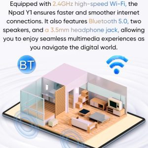 Máy tính bảng N-ONE Npad Y1 Wi-Fi, 4GB+64GB, 10,1 inch Android 13 RK3562 Quad Core 29 N ONE Npad Y1 12