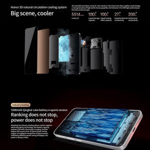 Honor GT, 12GB+256GB, Vân tay trong màn hình, 6,7 inch MagicOS 9.0 Android 15.0 Snapdragon 8 Gen 3 Octa Core, Mạng: 5G, OTG, NFC 28 Honor GT 10