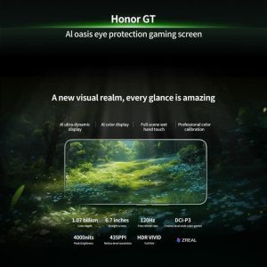Honor GT, 12GB+256GB, Vân tay trong màn hình, 6,7 inch MagicOS 9.0 Android 15.0 Snapdragon 8 Gen 3 Octa Core, Mạng: 5G, OTG, NFC 22 Honor GT 4