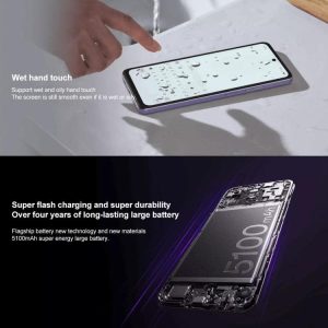 OPPO A3i 5G, 8GB+128GB, Vân tay bên hông, 6,67 inch ColorOS 14.0 Dimensity 6300 Octa Core 23 OPPO A3i 5G 8