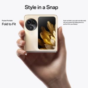 OPPO Find N3 Flip AI, 12GB+256GB, Face ID & Nhận dạng vân tay cạnh bên, Màn hình 6,8 inch + 3,26 inch ColorOS 13.2 Dimensity 9200 Octa Core, Mạng: 5G 35 OPPO Find N3 Flip 13