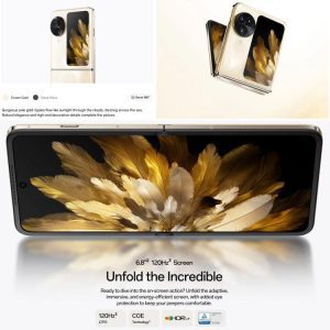 OPPO Find N3 Flip AI, 12GB+256GB, Face ID & Nhận dạng vân tay cạnh bên, Màn hình 6,8 inch + 3,26 inch ColorOS 13.2 Dimensity 9200 Octa Core, Mạng: 5G 30 OPPO Find N3 Flip 8