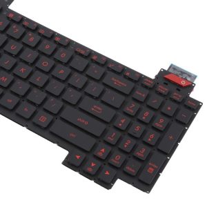 Bàn phím Asus FX63 FX63V FX503VM FX503VD ZX63VE FZ63V GL503VS có đèn nền phiên bản Mỹ 15 Asus FX63 FX63V FX503VM FX503VD ZX63VE FZ63V GL503VS 4
