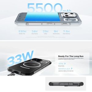 Điện thoại DOOGEE Blade GT Ultra chắc chắn, 16GB+512GB, 6,72 inch Android 14 MediaTek Dimensity 7300 Octa Core, Mạng: 5G, OTG, NFC, Hiệu ứng đèn LED 38 DOOGEE Blade GT Ultra 3