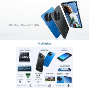 DOOGEE Note 59, 8GB+128GB, 6,75 inch Android 15 Unisoc T8200 Octa Core, Mạng: 5G, OTG, NFC 39 DOOGEE Note 59 18