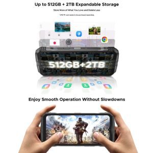 Điện thoại DOOGEE S118 Pro chắc chắn, 8GB + 512GB, 6,6 inch Android 14 MediaTek Dimensity 7050 Octa Core, Mạng: 5G, OTG, NFC 44 DOOGEE S118 Pro 27