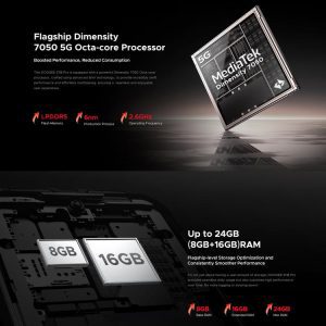 Điện thoại DOOGEE S118 Pro chắc chắn, 8GB + 512GB, 6,6 inch Android 14 MediaTek Dimensity 7050 Octa Core, Mạng: 5G, OTG, NFC 43 DOOGEE S118 Pro 28