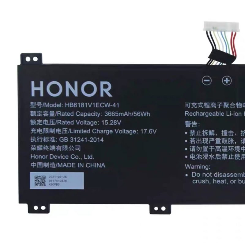 Pin Honor MagicBook 16 Pro HYM-W76 V700 HB6181V1ECW-41