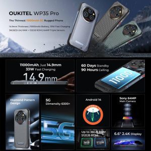 Oukitel WP35 Pro 14