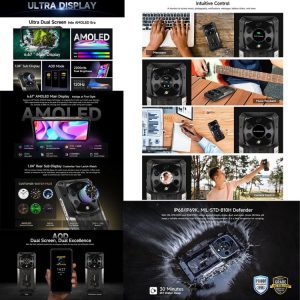 Điện thoại bền bỉ Ulefone Armor 28 Ultra Thermal chụp ảnh nhiệt, 16GB+1TB, Camera chụp đêm, 10600mAh, màn hình AMOLED 6,67 inch Android 14 MediaTek Dimensity 9300+ Octa Core, Mạng: 5G, NFC 26 Ulefone Armor 28 Ultra 4