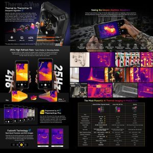 Điện thoại bền bỉ Ulefone Armor 28 Ultra Thermal chụp ảnh nhiệt, 16GB+1TB, Camera chụp đêm, 10600mAh, màn hình AMOLED 6,67 inch Android 14 MediaTek Dimensity 9300+ Octa Core, Mạng: 5G, NFC 25 Ulefone Armor 28 Ultra 5