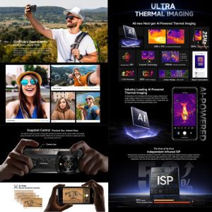 Điện thoại bền bỉ Ulefone Armor 28 Ultra Thermal chụp ảnh nhiệt, 16GB+1TB, Camera chụp đêm, 10600mAh, màn hình AMOLED 6,67 inch Android 14 MediaTek Dimensity 9300+ Octa Core, Mạng: 5G, NFC 24 Ulefone Armor 28 Ultra 6