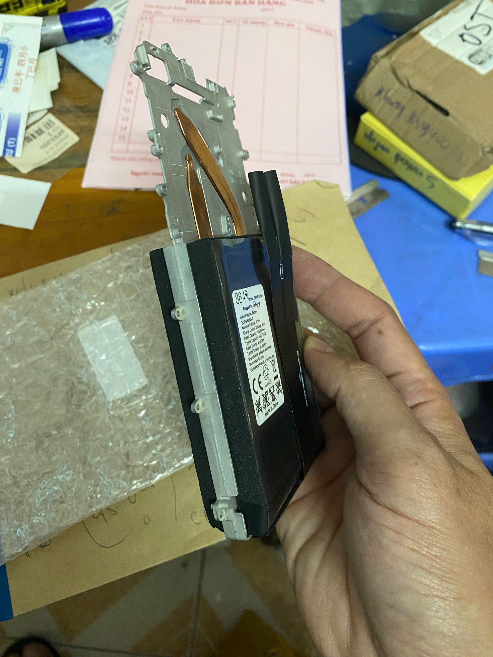 Pin Unihertz Tank 3 Pro 23800mAh 5 Pin Unihertz Tank 3 Pro 23800mAh - Ảnh 3