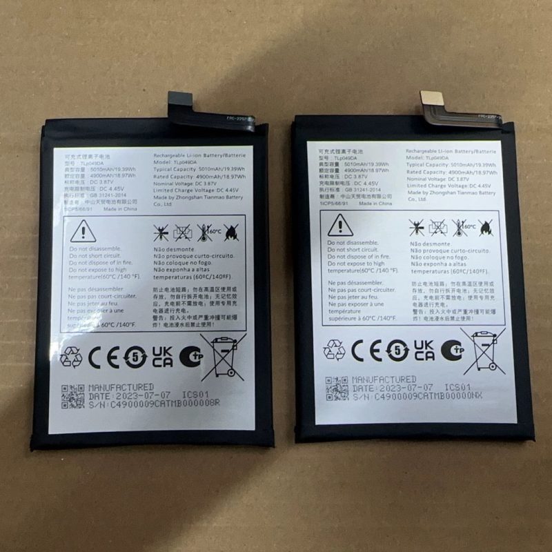 Pin TCL Alcatel TLP049DA 5010mAh 10 Pin TCL Alcatel TLP049DA