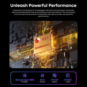 Máy tính bảng CHUWI AUPad 10,95 inch, 8GB + 128GB, Android 14, Qualcomm Snapdragon 685 Octa Core 27 CHUWI AUPad 10