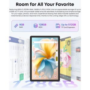 Máy tính bảng CHUWI AUPad 10,95 inch, 8GB + 128GB, Android 14, Qualcomm Snapdragon 685 Octa Core 31 CHUWI AUPad 6