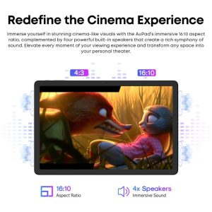 Máy tính bảng CHUWI AUPad 10,95 inch, 8GB + 128GB, Android 14, Qualcomm Snapdragon 685 Octa Core 30 CHUWI AUPad 7