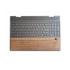 Vỏ C có bàn phím HP ENVY X360 15-DR 15M-DR TPN-142 15-DS tiếng anh 1 Vỏ C có bàn phím HP ENVY X360 15-DR 15M-DR TPN-142 15-DS