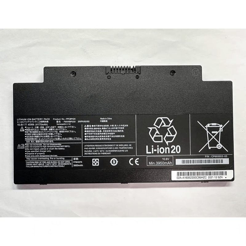 Pin Fujitsu AH557 AH556 FMVNBP233 FPB0307S FPCBP424