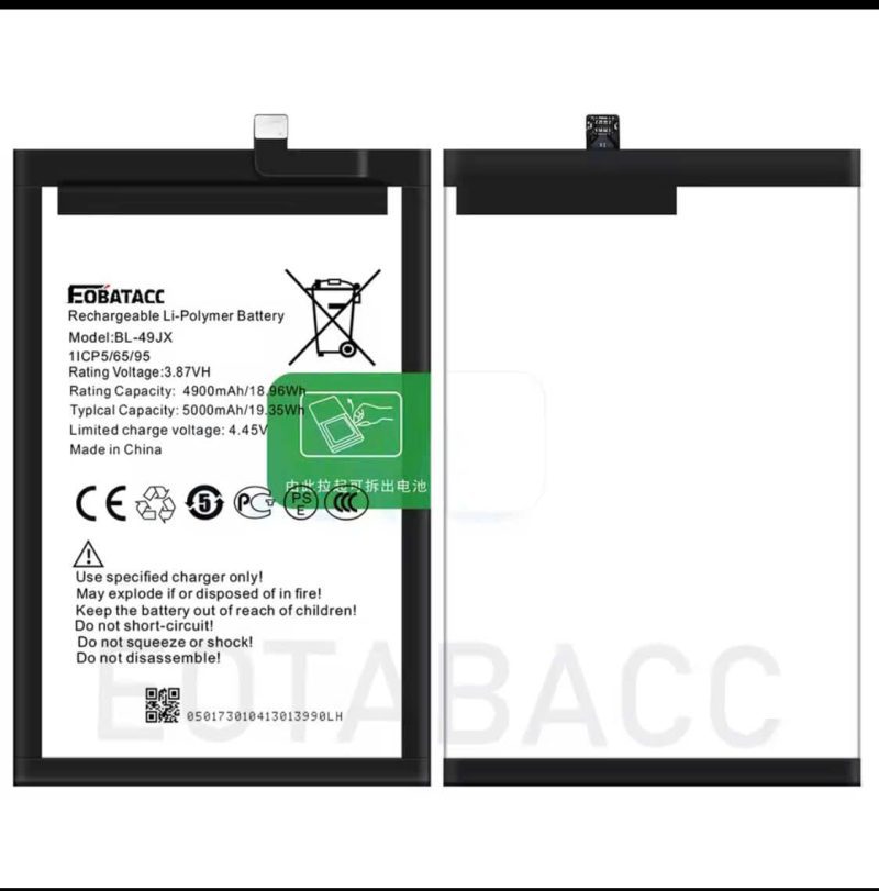 Pin Infinix BL-49JX note 10 pro/X695/ Zero 5G/ X6815/ note 11 pro/ X697/ note 11s/ X698/ Hot 30/ X6831/ Hot 40/ Hot 40 Pro/ X6836/ Hot 50 Pro - Ảnh 3
