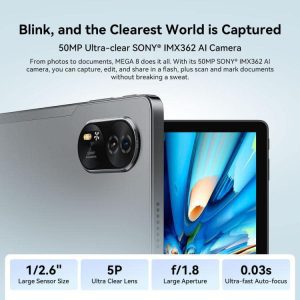 Máy tính bảng Blackview MEGA 8, 12GB+256GB, 13 inch Android 15 Unisoc Tiger T620 Octa Core, Mạng: 4G, Phiên bản toàn cầu có Google Play 31 Blackview MEGA 8 12