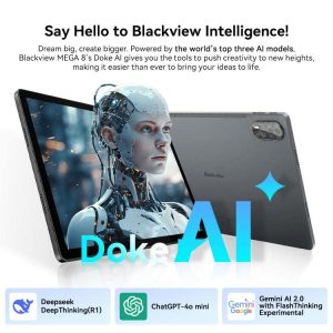 Máy tính bảng Blackview MEGA 8, 12GB+256GB, 13 inch Android 15 Unisoc Tiger T620 Octa Core, Mạng: 4G, Phiên bản toàn cầu có Google Play 26 Blackview MEGA 8 17