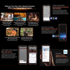 Điện thoại Blackview Oscal Pilot 3 5G 7500mAh, 12GB+256GB, Camera chụp đêm, 6,78 inch Android 15 MediaTek Dimensity 6300 Octa Core, Mạng: 5G, OTG, NFC 44 Blackview Oscal Pilot 3 24