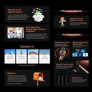 Điện thoại Blackview Oscal Pilot 3 5G 7500mAh, 12GB+256GB, Camera chụp đêm, 6,78 inch Android 15 MediaTek Dimensity 6300 Octa Core, Mạng: 5G, OTG, NFC 58 Blackview Oscal Pilot 3 5