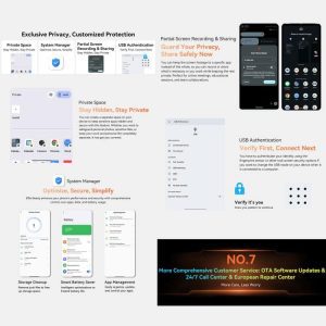 Điện thoại Blackview Oscal Pilot 3 5G 7500mAh, 12GB+256GB, Camera chụp đêm, 6,78 inch Android 15 MediaTek Dimensity 6300 Octa Core, Mạng: 5G, OTG, NFC 63 Blackview Oscal Pilot 3 6