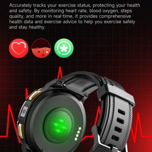 Đồng hồ Android LEMFO Z1 4G 1.43 inch, màn hình AMOLED Android 8.1, 4GB+64GB, Phiên bản Âu Á 32 LEMFO Z1 4