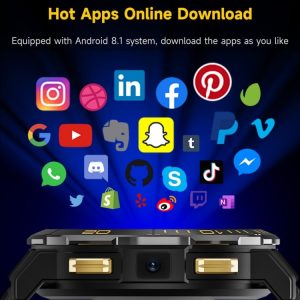 Đồng hồ Android LEMFO Z1 4G 1.43 inch, màn hình AMOLED Android 8.1, 4GB+64GB, Phiên bản Âu Á 29 LEMFO Z1 7