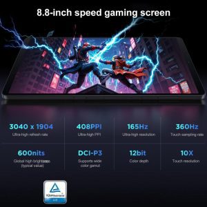 Máy tính bảng Lenovo LEGION Y700 Gen4 8,8 inch AI Gaming WIFI, 12GB+256GB, Android 15, Qualcomm Snapdragon 8Elite Octa Core 19 Lenovo LEGION Y700 Gen4 5