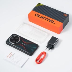 Điện thoại Oukitel WP55 Pro 5G bền bỉ, 16GB+512GB, Camera 108MP, Nhận dạng vân tay, 6,6 inch Android 15 MediaTek Dimensity 7025 Octa Core, NFC, OTG, Mạng: 5G 25 Oukitel WP55 12