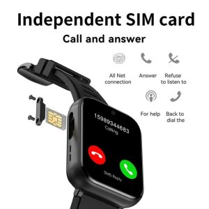 Đồng hồ UNIWA DM66 4G, Màn hình IPS 1,99 inch Android 9.0 Hỗ trợ WiFi GPS 31 UNIWA DM66 13