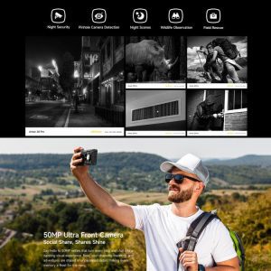 Điện thoại bền bỉ Ulefone Armor 28 Pro 5G, 16GB+512GB, Camera chụp đêm, 10600mAh, 6,67 inch + 1,04 inch Android 15 MediaTek Dimensity 7300 Octa Core, Mạng: 5G, NFC 42 Ulefone Armor 28 Pro 12