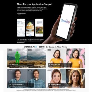 Điện thoại bền bỉ Ulefone Armor 28 Pro 5G, 16GB+512GB, Camera chụp đêm, 10600mAh, 6,67 inch + 1,04 inch Android 15 MediaTek Dimensity 7300 Octa Core, Mạng: 5G, NFC 37 Ulefone Armor 28 Pro 17